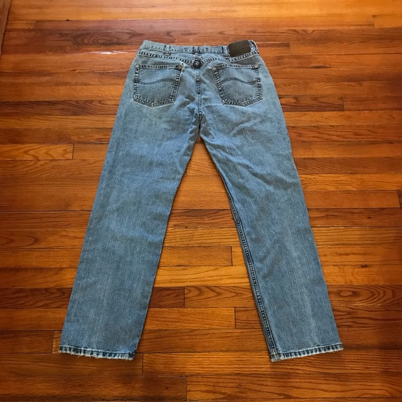 Lee Premium Denim Blue Jean Pants
34 x 32
Regular Straight Leg Fit
See pic imper - Picture 7 of 10